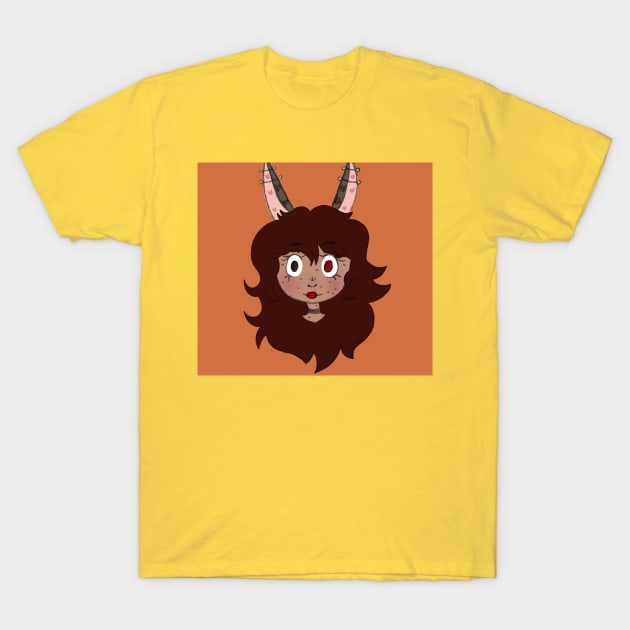 horn T-Shirt by themodestworm